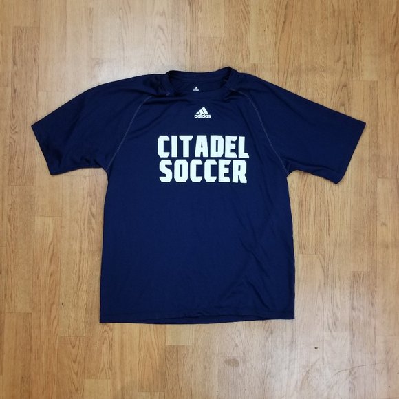 Men's Adidas Climalite Running Soccer Shirt S - Picture 1 of 3